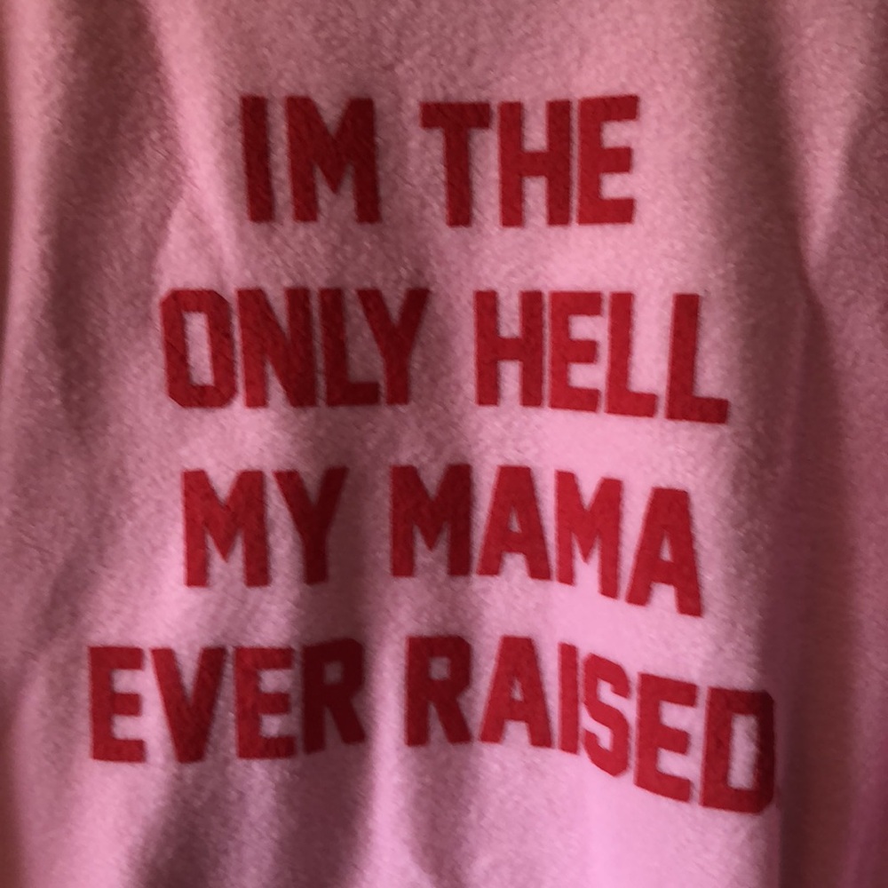 Daydream Nation LA Pink Sweatshirt with Red Text Couch crasher New! - Picture 3 of 9